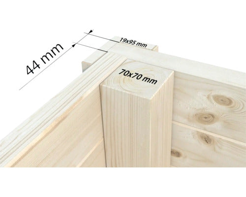 Bureau / Studio Jardin Contemporain 27 m² – Toit Plat Signature Bois & Aluminium - Palmako AURELIA