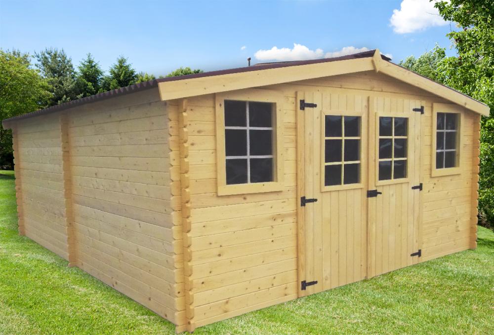 Grand abri de jardin 1er prix 20 m² sans permis, pratique - Foresta BAYONS