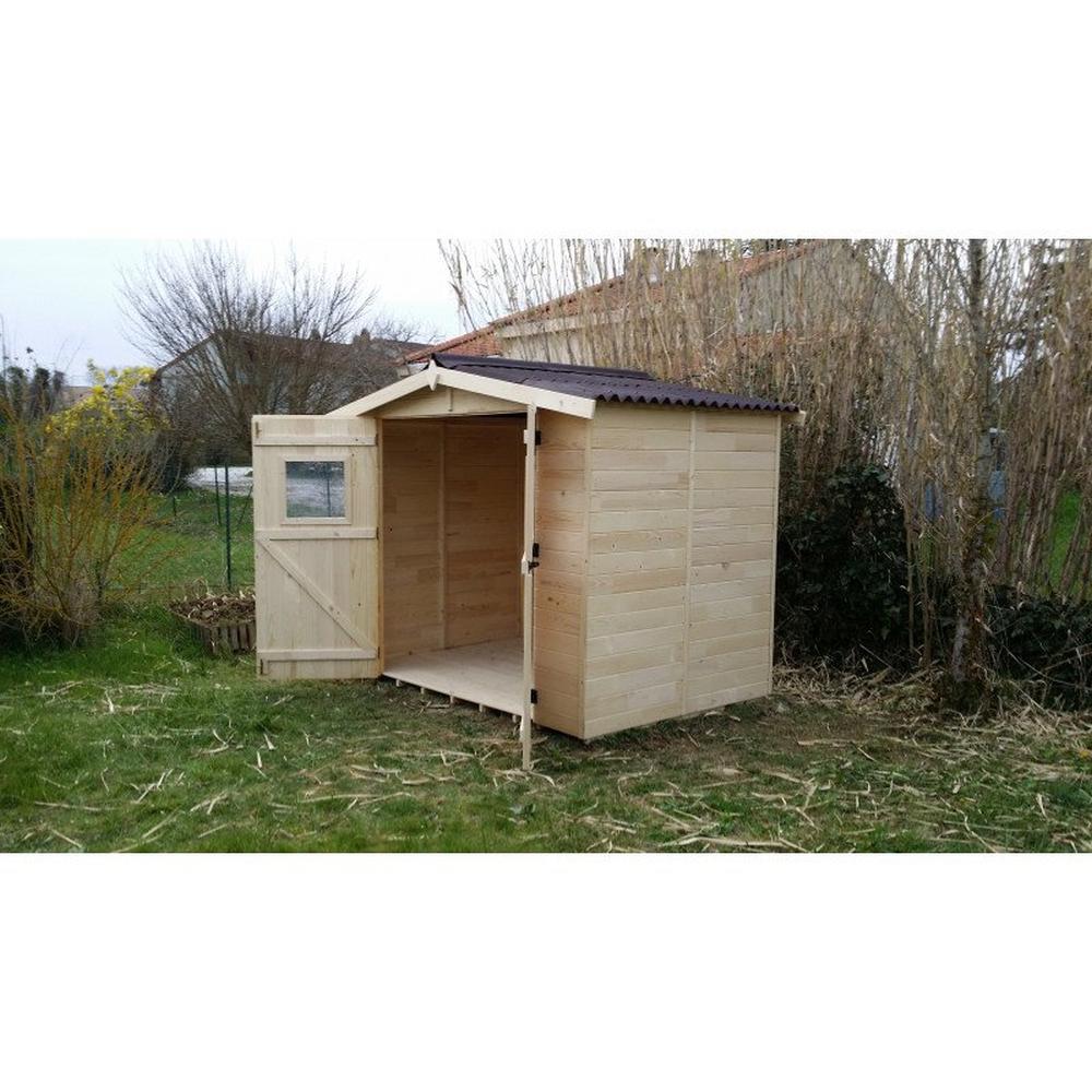 Abri Jardin 4 m² EDEN – Plancher + Couverture Inclus