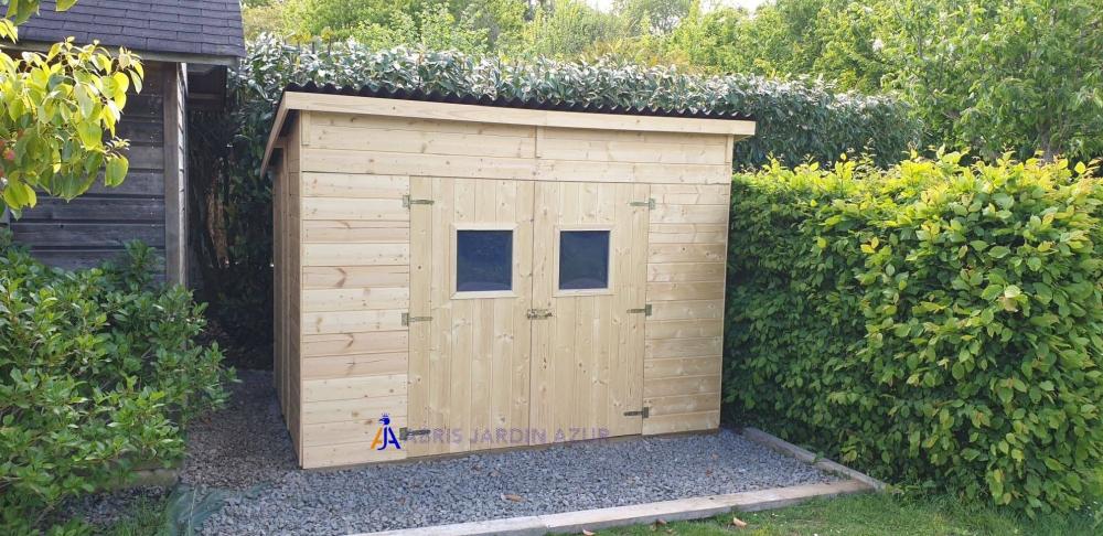 Abri de Jardin Bois Monopente 5,6 m² - Foresta CIGALA