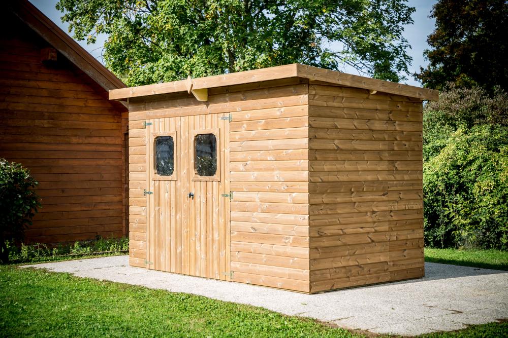 Abri moderne 5 m² avec panneaux et bac acier - Foresta Nova THEORA