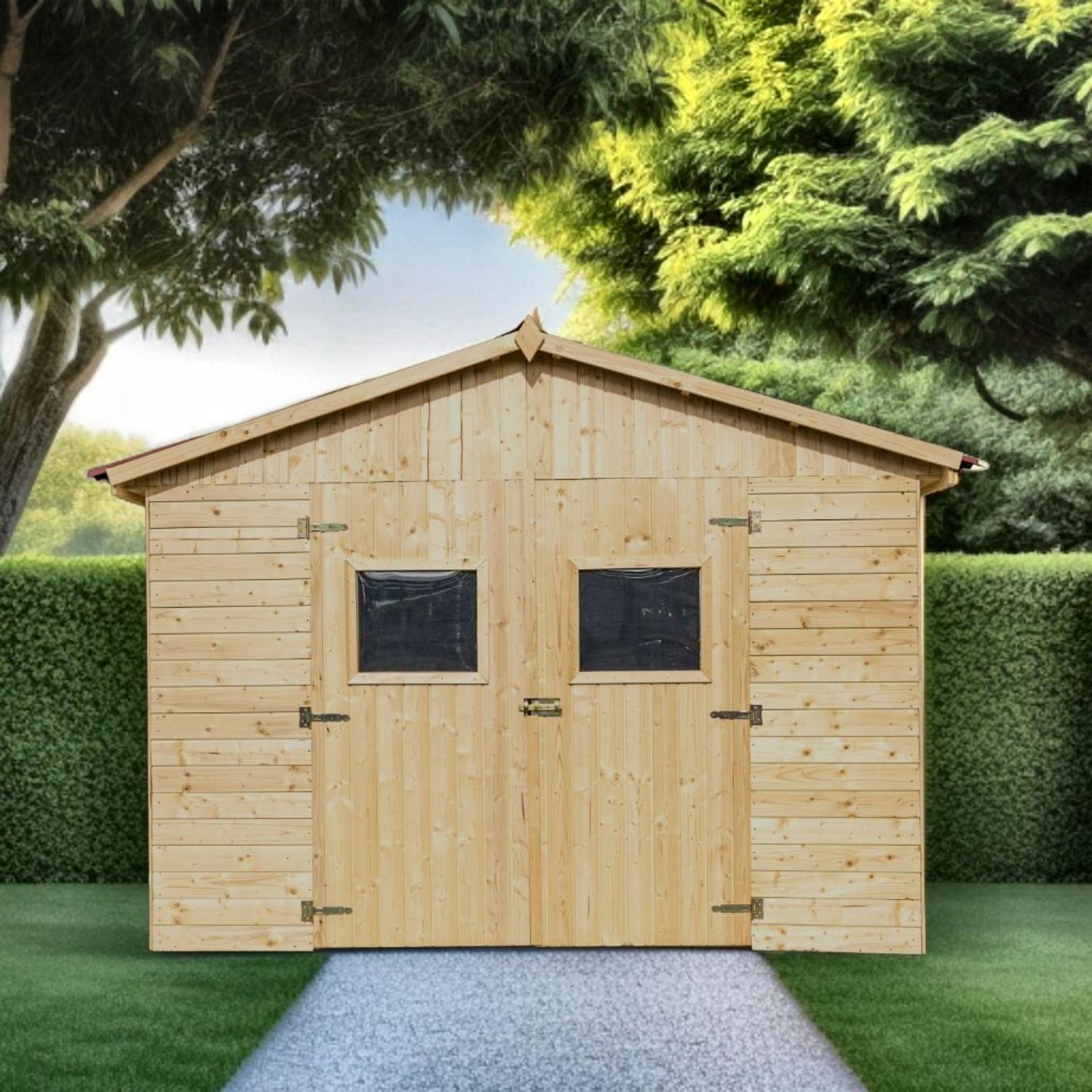 Abri de jardin EDEN 3 x 2,20 m