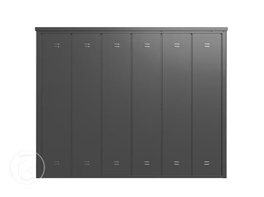 Armoire de jardin, anthracite 228 x 84 cm