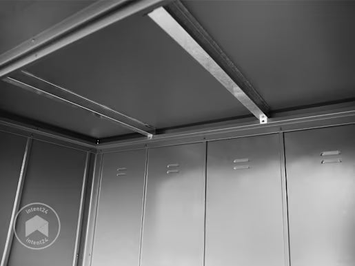 Armoire de jardin, anthracite 228 x 84 cm