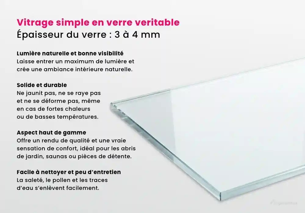 Abri de jardin pentagonal Liwa avec annexe