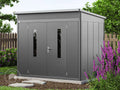 Abri de jardin, anthracite 263 x 180 cm