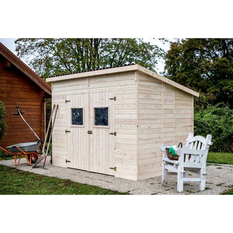 Abri de jardin bois 3 x 2,20m "Spring"