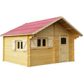 Abri de jardin Habrita bois naturel 24,96 m² - ABRIS DISTRI