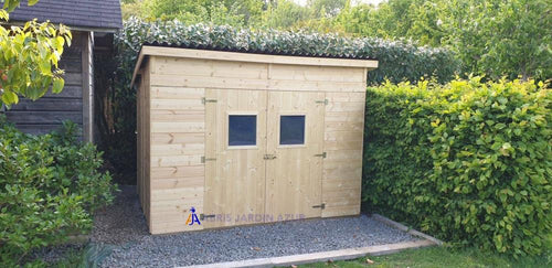 Abri de Jardin Bois Monopente 5,6 m² - Foresta CIGALA - ABRIS DISTRI