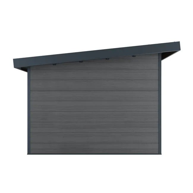 Abri de Jardin Composite ALMA - 11m2 Gris - Garantie 20 ans - Cabanon de Jardin - ABRIS DISTRI