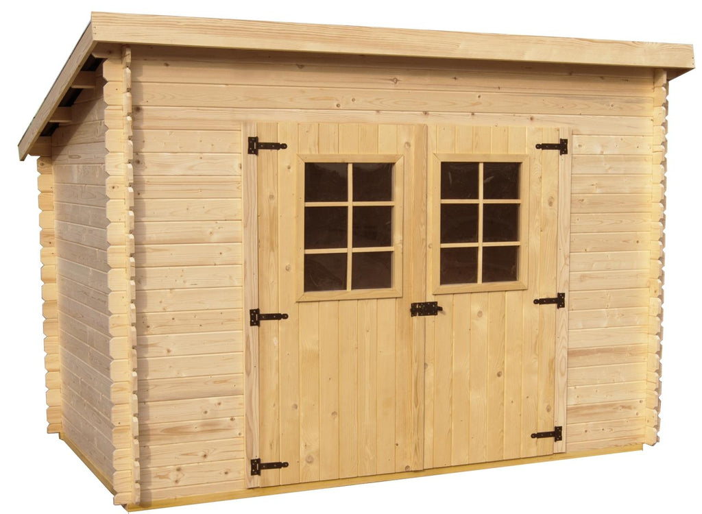 abri de jardin en bois Charente 3x2m - ABRIS DISTRI