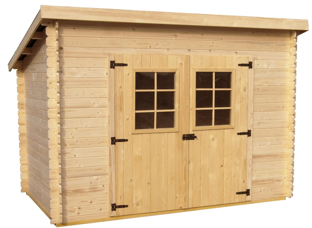 abri de jardin en bois Charente 3x2m - ABRIS DISTRI