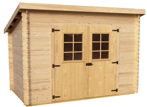 abri de jardin en bois Charente 3x2m - ABRIS DISTRI