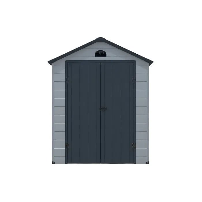 Abri de jardin résine 5m² gris - CESIO - CESIO - ABRIS DISTRI