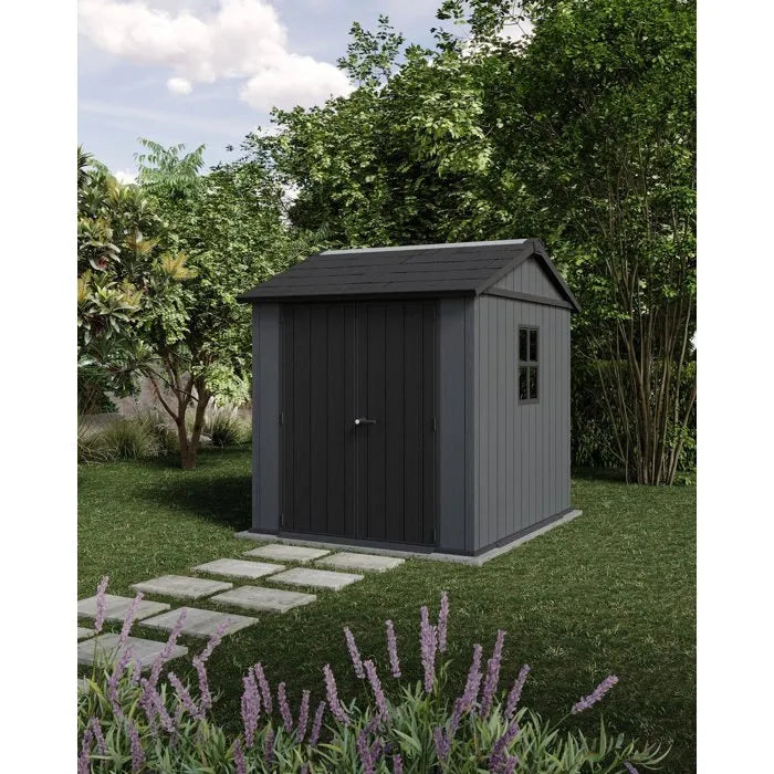 Abri de jardin NEWTON PLUS 775 - 4.4m² - Gris