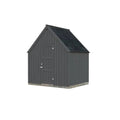 Abri de jardin pour serre Emilia - PALMAKO - 240x187 cm - Bois peint gris - 4,4 m² - ABRIS DISTRI
