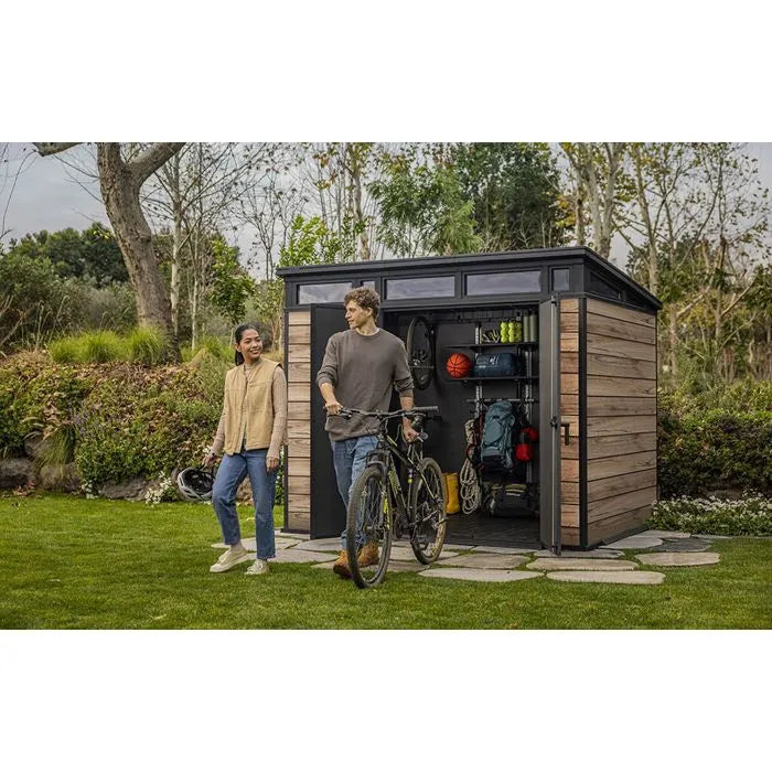 Abri de jardin Signature 97 - Aspect bois Douglas - 6m2 - KETER