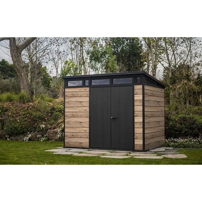 Abri de jardin Signature 97 - Aspect bois Douglas - 6m2 - KETER