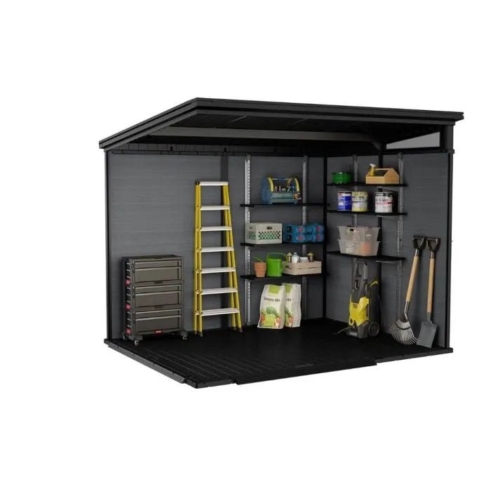 Abri de jardin Signature 97 - Aspect bois Douglas - 6m2 - KETER - ABRIS DISTRI