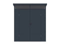 abri de jardin résine 3m²anthracite avec plancher - MINARO Vente-Unique - ABRIS DISTRI