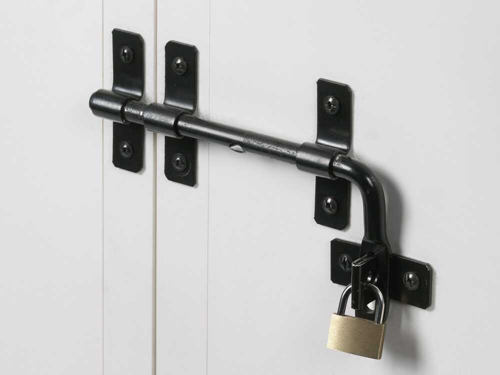 Garofalo Tuscany Evo 100 - Abri de jardin - Avec fenêtres et porte à double battant - 122,5 x 82,5 x 201 cm