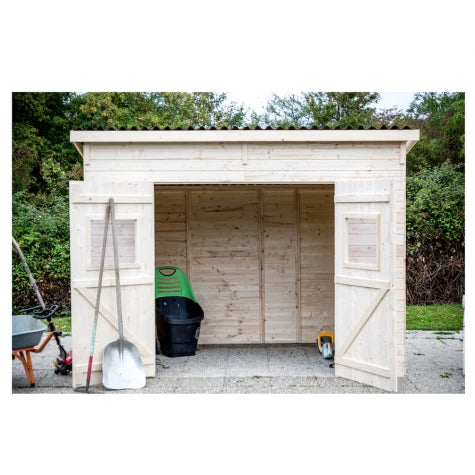 Abri de jardin bois 3 x 2,20m "Spring"