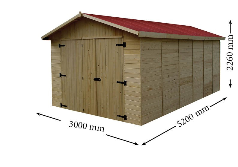 Garage Bois 1er prix - Foresta GRENOBLO