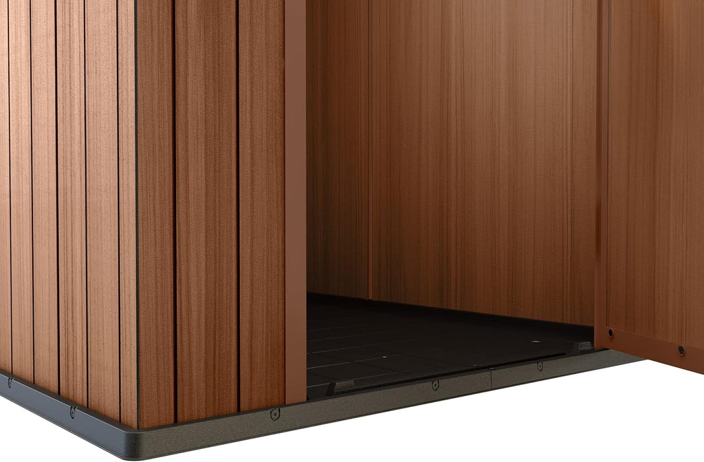 Keter Abri de jardin Darwin 46 Aspect de bois - ABRIS DISTRI