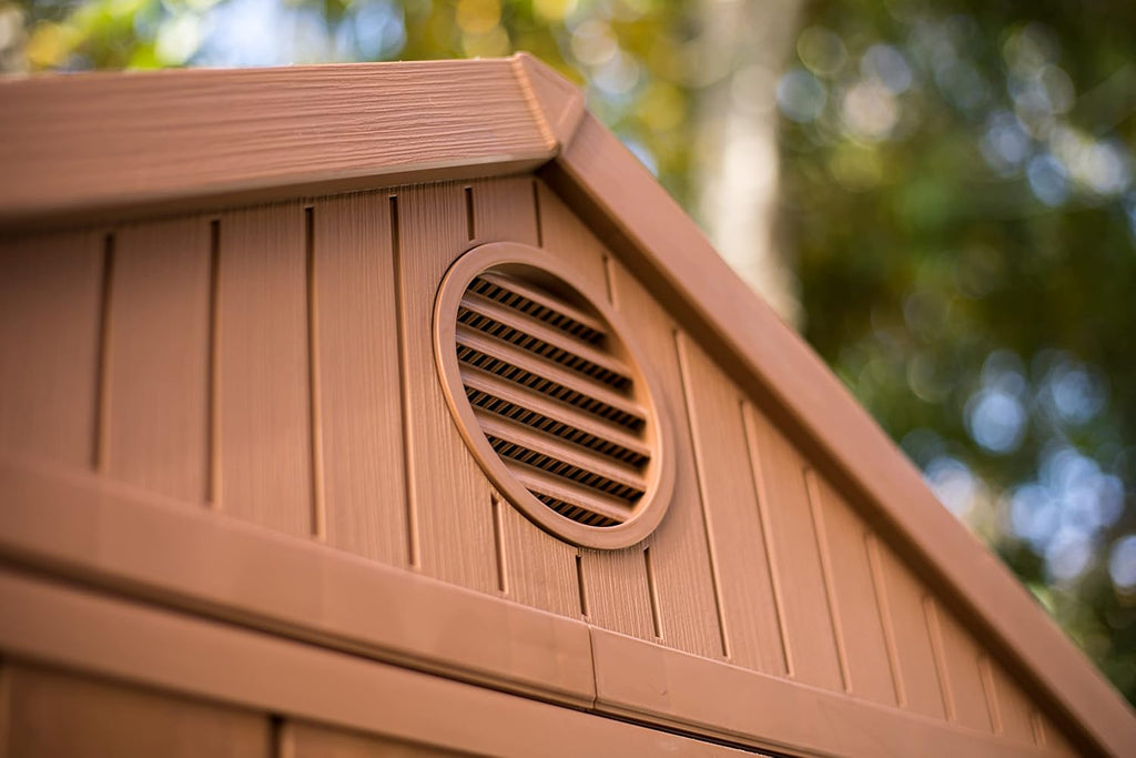Keter Abri de jardin Darwin 46 Aspect de bois - ABRIS DISTRI