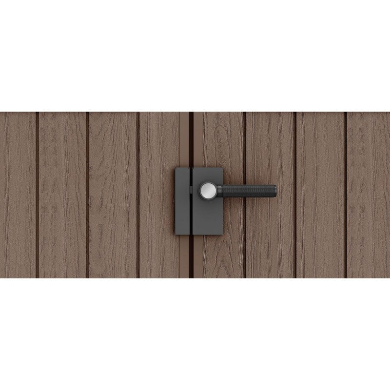 KETER DARWIN 6 x 8 Abri de jardin, 190 x 244 x 221 cm, marron 17210355 - ABRIS DISTRI