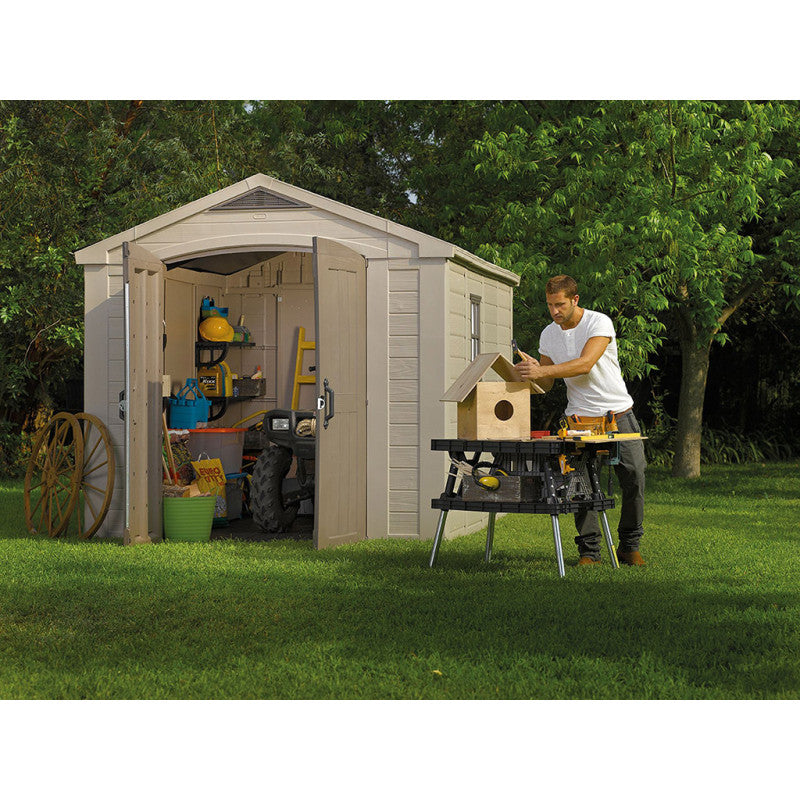 KETER FACTOR 8 x 11 Abri de jardin, 256,5 x 331,5 x 243 cm 17197917