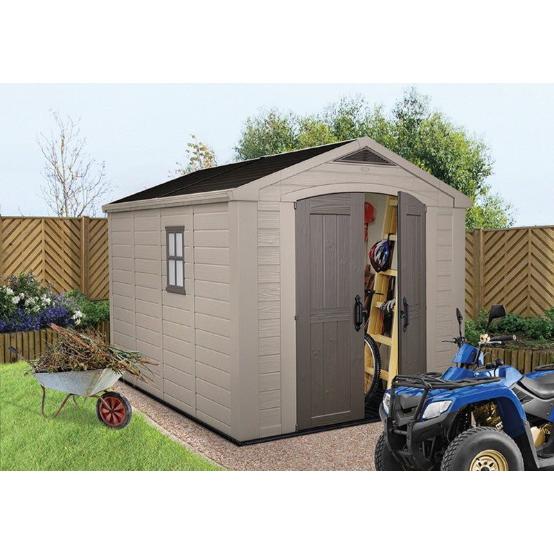 KETER FACTOR 8 x 11 Abri de jardin, 256,5 x 331,5 x 243 cm 17197917