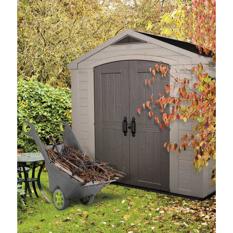 KETER FACTOR 8 x 6 Abri de jardin, 256,5 x 182 x 243 cm 17197897