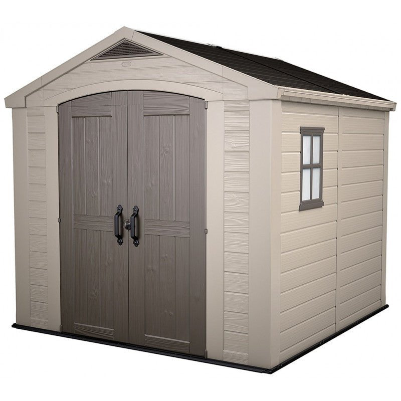 KETER FACTOR 8 x 8 Abri de jardin, 256,5 x 255 x 243 cm 17197916 - ABRIS DISTRI