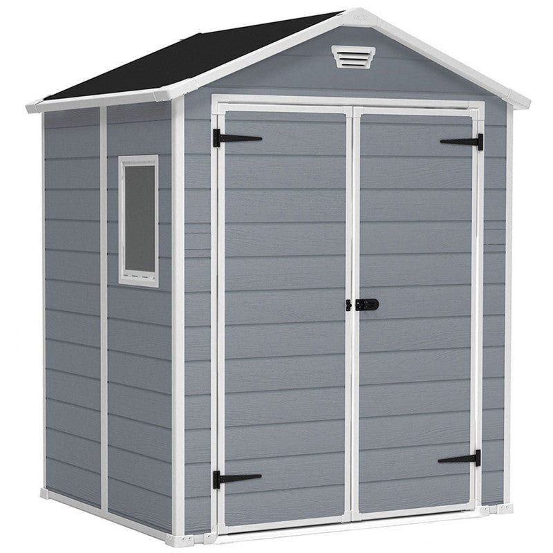 KETER MANOR 6 x 5 DD Abri de jardin, 185 x 152 x 226 cm 17197128 - ABRIS DISTRI