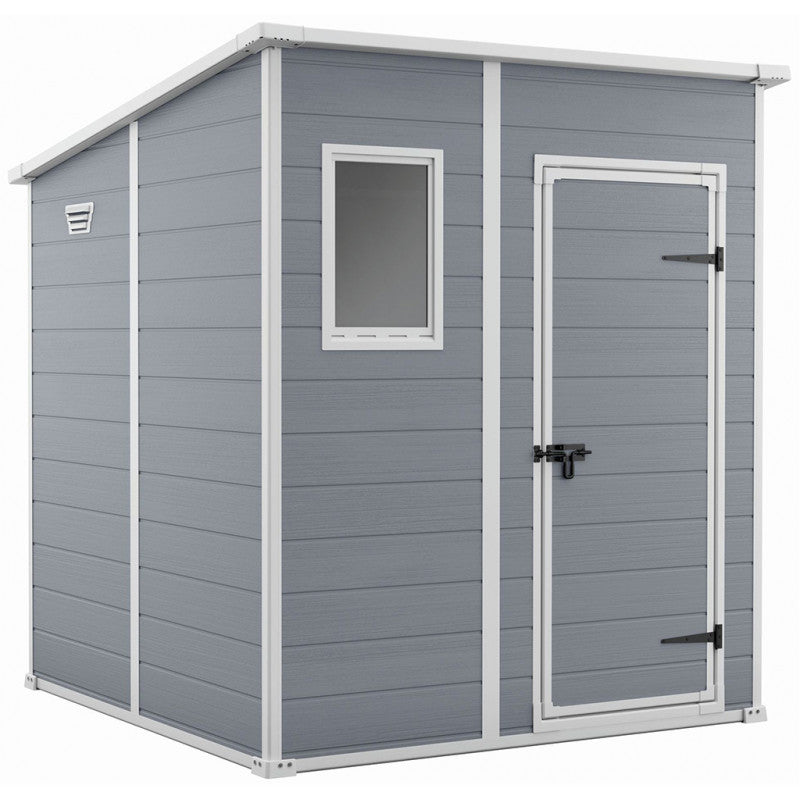 KETER MANOR PENT 6 x 6 Abri de jardin, 183,5 x 185 x 200,5 cm 17208243
