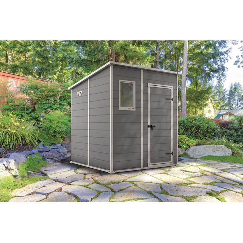 KETER MANOR PENT 6 x 6 Abri de jardin, 183,5 x 185 x 200,5 cm 17208243 - ABRIS DISTRI