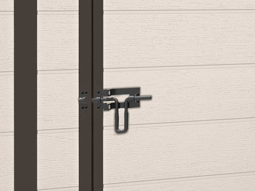 Keter Manor Pent beige - Abri de jardin - Avec fenêtre frontale - 183.5x111x200.5 cm