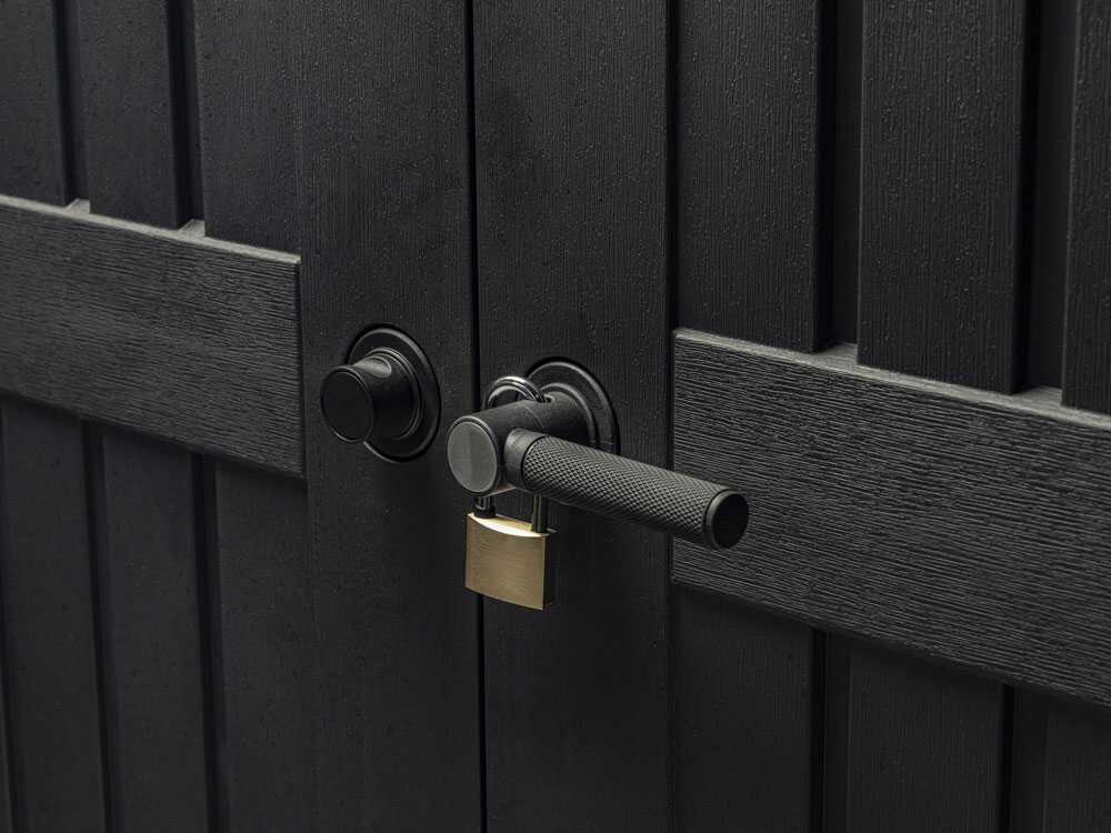 Keter Stronghold 10x8 - Abri de jardin - Avec porte à double battant - 305 × 243 × 251 cm